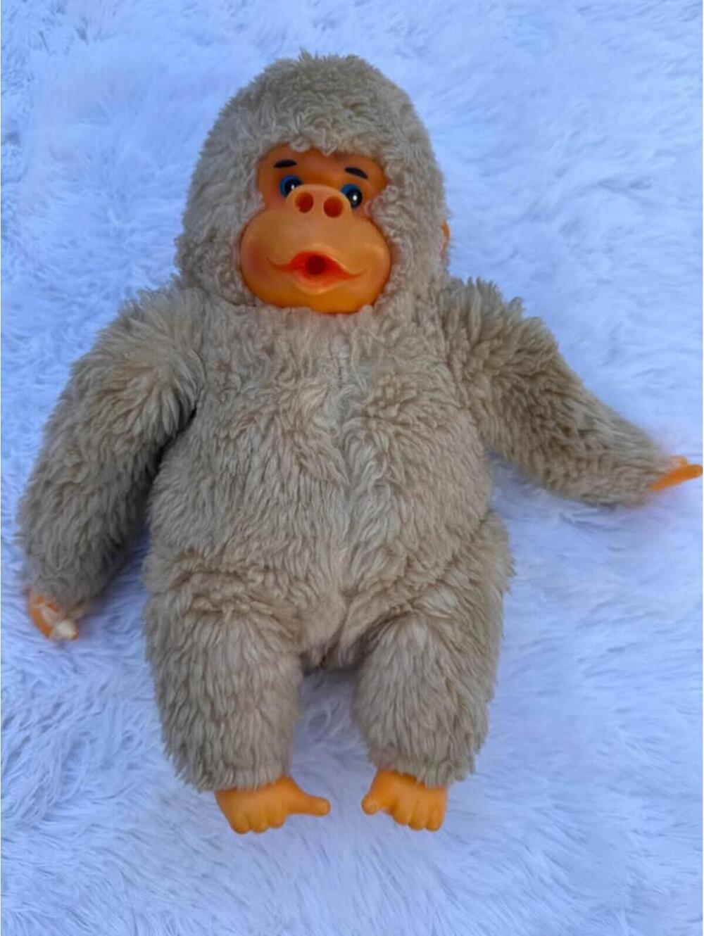 Vintage Gonga Gorilla Plush Toy